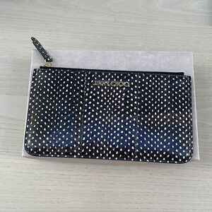 Jimmy Choo snakeskin wallet/pouch